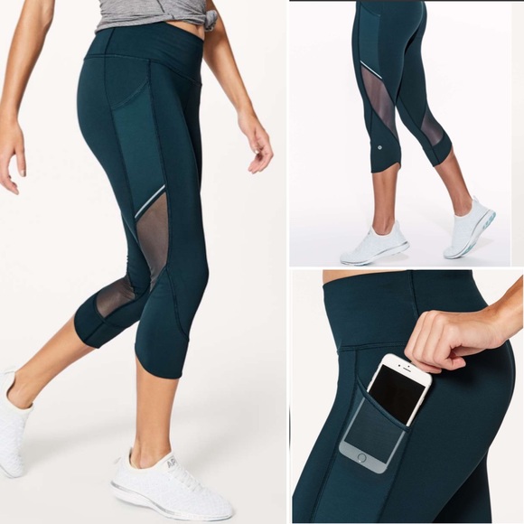 running crops with side pockets